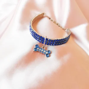 Collier élégant et charme en strass | Pour les chats et les chiens