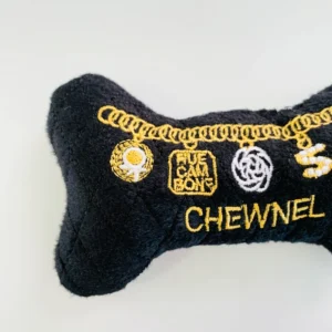 Jouet à mâcher en peluche qui couine, Pour les chiots et chiens de mode