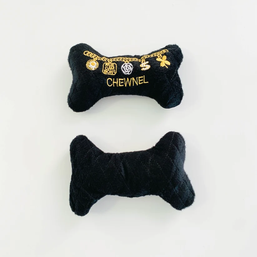 Jouet à mâcher en peluche qui couine, Pour les chiots et chiens de mode – Image 2