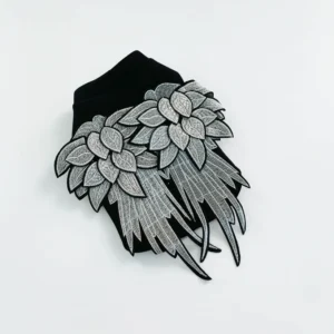Hoodie noir 3D Wing | Pour les chiens et les chats