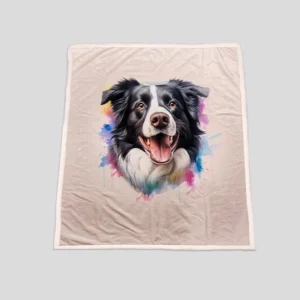 Couverture chaude et douillette imperméable - Border Collie