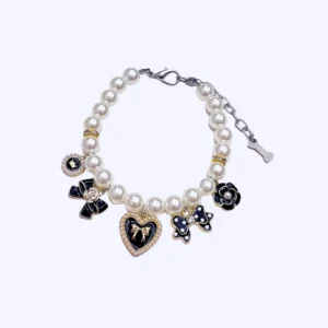 Collier plein de charme et d’élégance pour chats et chiens