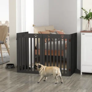 Barrière autoportant de 80" avec pieds de soutien