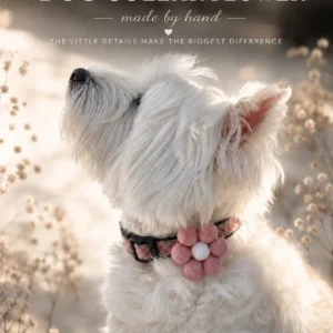 Accessoire de collier fait main pour animaux de compagnie, breloque florale pour collier et accessoire de mode