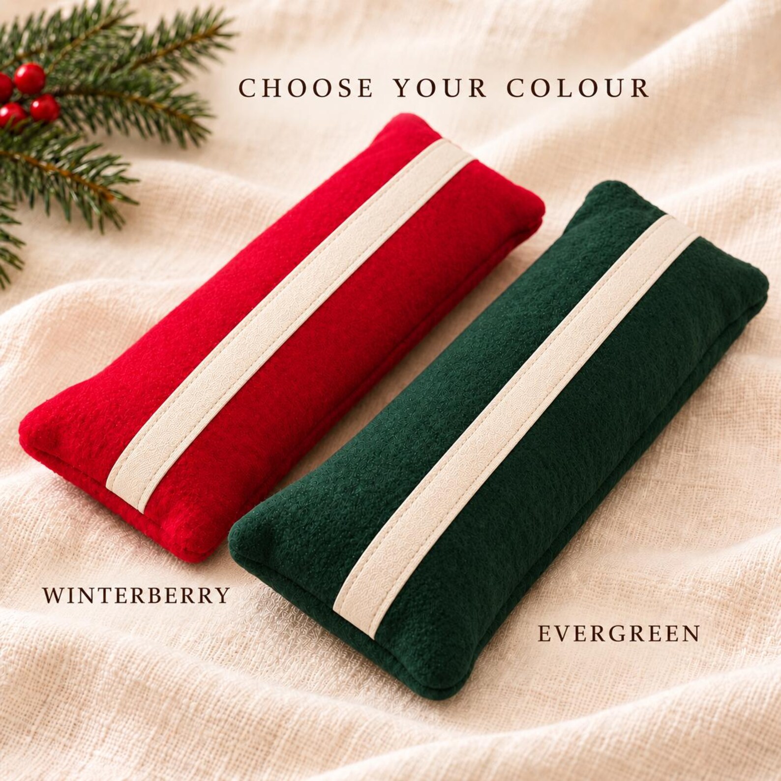 Coffret cadeau de Noël pour chat avec boules de laine feutrée, baguette lumineuse et jouet à griffer personnalisé. – Image 2